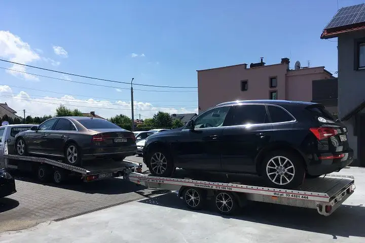 transport do warsztatu